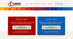 Desktop Screenshot of climateinc.com